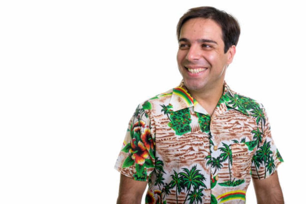 Hawaiian Shirts With Beer Embroideries